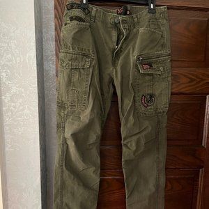 Men's Super Dry- Cargo pants- 32/32